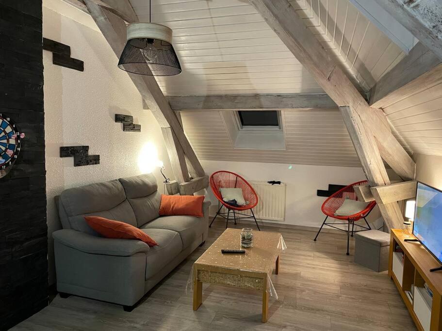 Ferienwohnung Loft Avec Jardin Corcieux Exterior foto