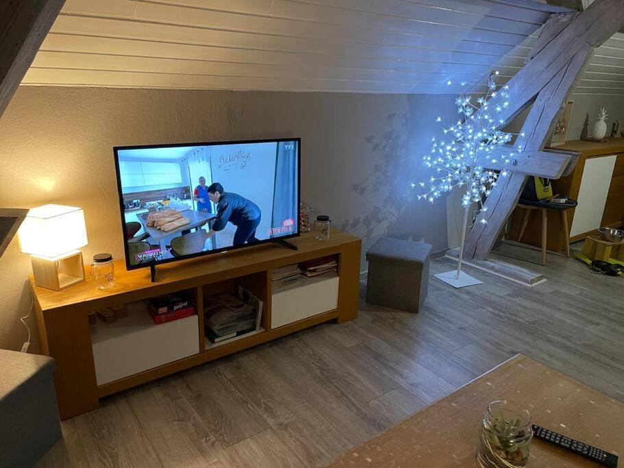 Ferienwohnung Loft Avec Jardin Corcieux Exterior foto