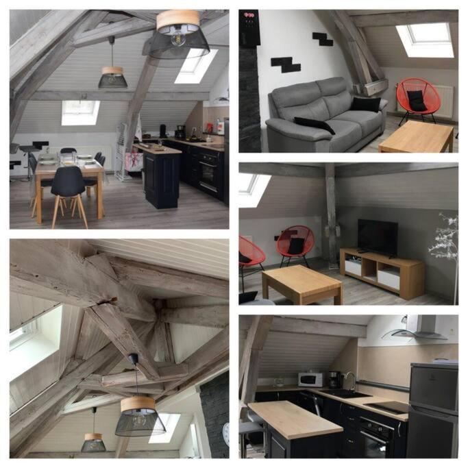 Ferienwohnung Loft Avec Jardin Corcieux Exterior foto
