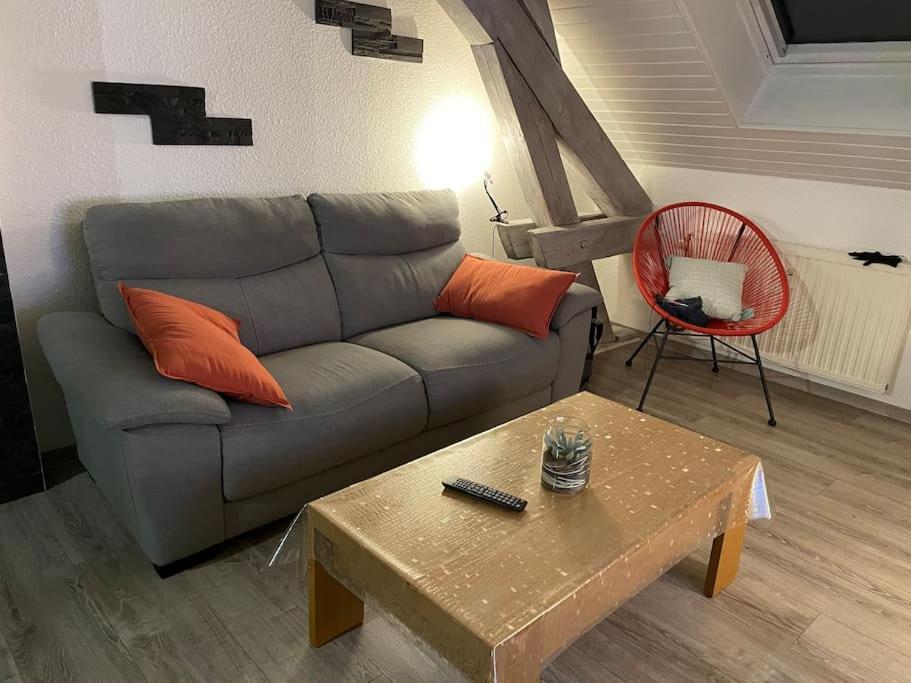 Ferienwohnung Loft Avec Jardin Corcieux Exterior foto