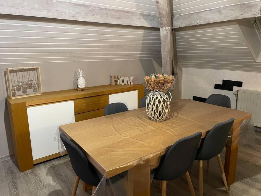 Ferienwohnung Loft Avec Jardin Corcieux Exterior foto