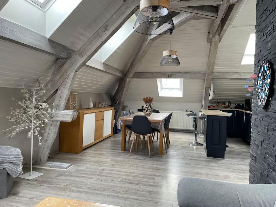 Ferienwohnung Loft Avec Jardin Corcieux Exterior foto
